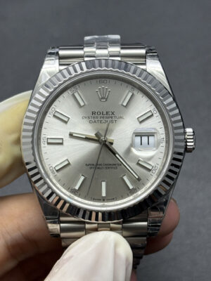 Datejust 41 ref. 126334 Silver Dial 3235Movement