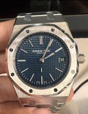Audemars Piguet  Royal Oak 15202 1:1 Best Edition blue Dial on  Bracelet SA2121 Super Clone