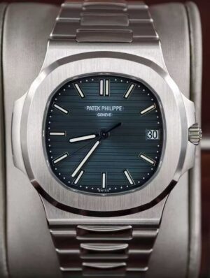 Patek Philippe Nautilus 5711 1:1 Best Edition Blue Dial on SS Bracelet  324 Super Clone