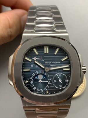 Patek Philippe Nautilus 5712 Moon Phase Calendar Blue Dial