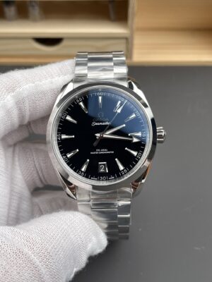 Omega Aqua Terra 150M 41mm SS  1:1 Best Edition Black Dial on SS Bracelet 8900 Super Clone