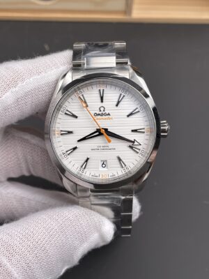 Omega Aqua Terra 150M 41mm SS  1:1 Best Edition white Dial on SS Bracelet 8900 Super Clone