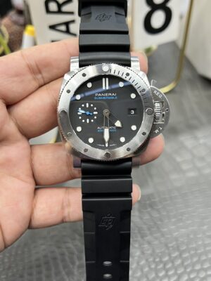 PAM1229 1:1 Best Edition Black Dial on Black Rubber Strap P900