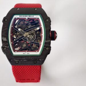 RM67-02 Green NTPT Brazil Blue/Red/Green Skeleton Dial on Nylon strap CRMA7 Clone V2