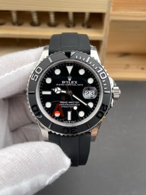 Yacht-Master 42mm 226659 1:1 Best Edition Black Ceramic Bezel on Oysterflex Strap