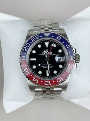 GMT-Master II 126710 BLRO 904L Steel  1:1 Best Edition on Jubilee Bracelet JH3285 (Free Sprung)